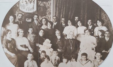 1900 - Barão Ataliba Nogueira e família na Fazenda Santa Ursula - Jaguariúna, Sp
