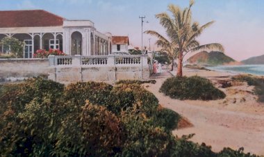 1915 - Guarujá, Sp - Praia de Pitangueiras