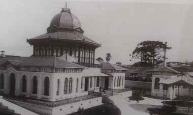 1896 - O Jardim da Infância da Escola Normal (atual Caetano de Campos), inaugurado em 1896