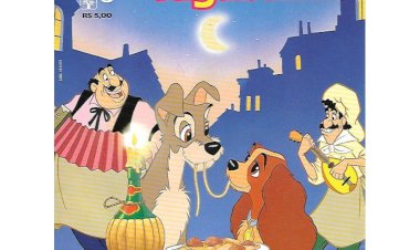 Compre aqui o Gibi - Clássicos de Luxo 3 - A Dama e o Vagabundo, Walt Disney