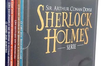 Box Sherlock Holmes, Serie, 6 Livros, Arthur Conan Doyle