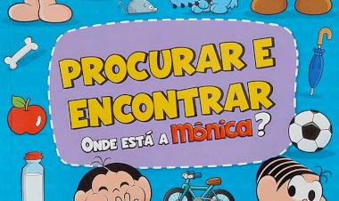 Procurar e Encontrar, Onde Está a Mônica?, Mauricio de Souza