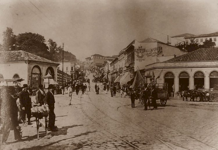 1907 - Antiga Rua do Palácio, atual Rua General Carneiro