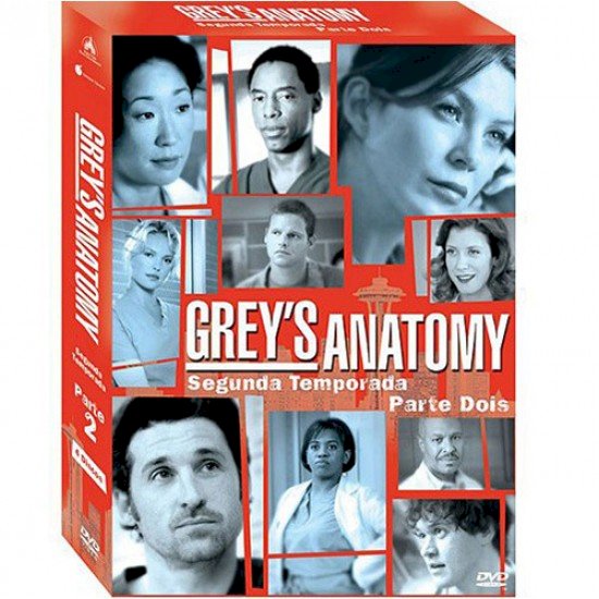 Compre aqui o Dvd - Grey's Anatomy Segunda Temporada Parte 2