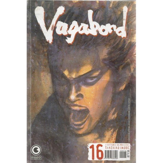 Compre aqui o Mangá Vagabond Número 16 - A História de Musashi, Takehiko Inoue