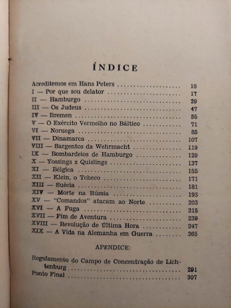 Só Meu Sangue é Alemão. Confissões de Hans Peters, Marinheiro de Hitler, David Nasser, Edição 1944