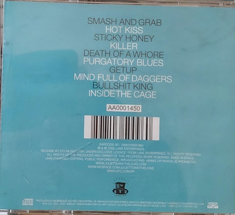 Cd Juliette and The Licks, Four on The Floor