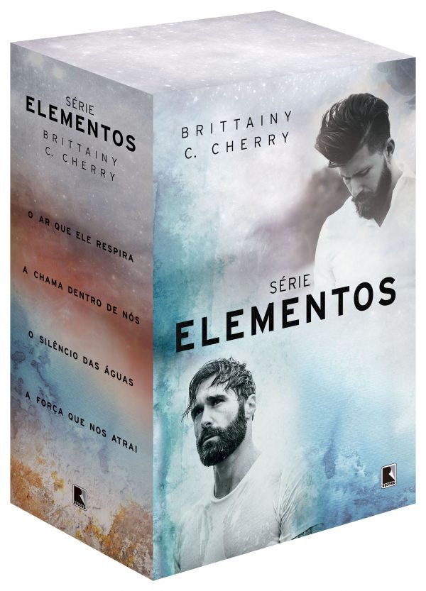 Box Série Elementos, Brittainy C. Cherry, Box com 4 Livros Seminovos